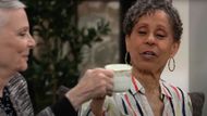 Tracy and Stella make a toast | Image: ABC